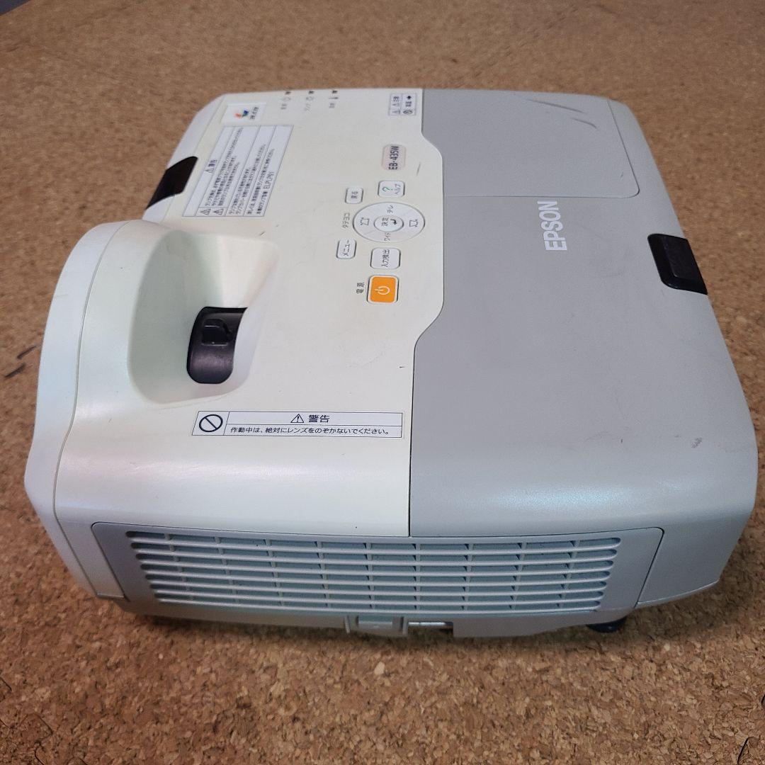 短焦点プロジェクターEPSON EB-435W Wi-Fi ELPAP10 - メルカリ