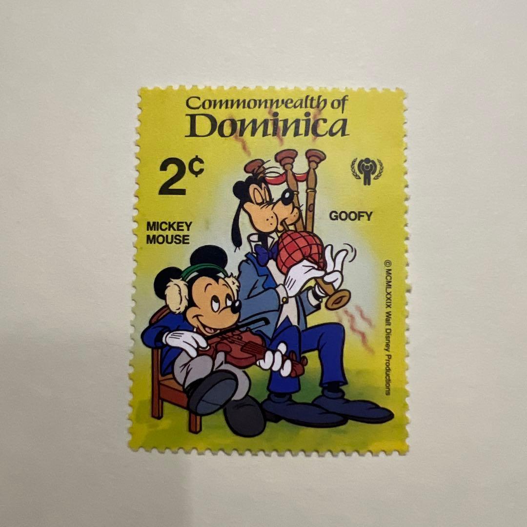Goofyクラシック海外切手 10枚セット（消印なし） ディズニー