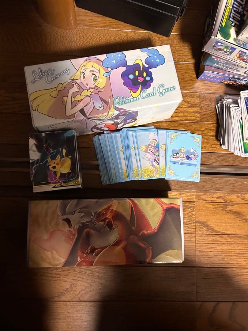 ポケモンカード リーリエセット リザードンセット 引退品付き