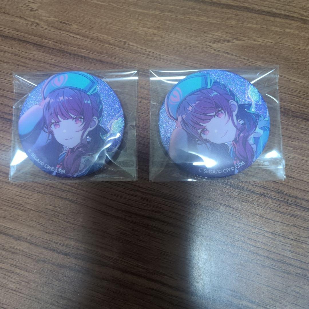 プロセカ 朝比奈まふゆ グリッター缶バッチ48a - メルカリ