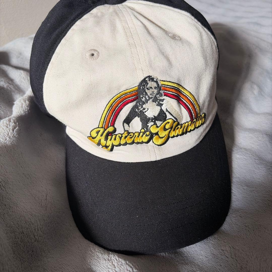 HYSTERIC GLAMOUR 刺繍ロゴキャップ フリーサイズ