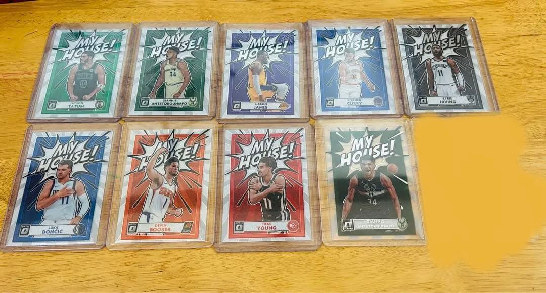 panini DONRUSS optic 2020-21 MY HOUSE 9枚