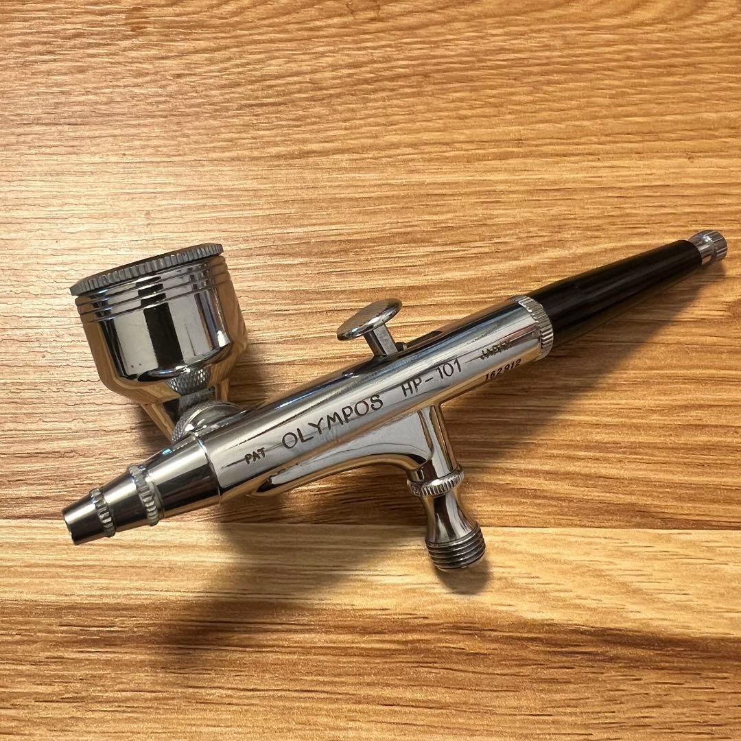 OLYMPOS HP-101 エアブラシ 0.3mm オリンポス 岩田 クレオス - メルカリ