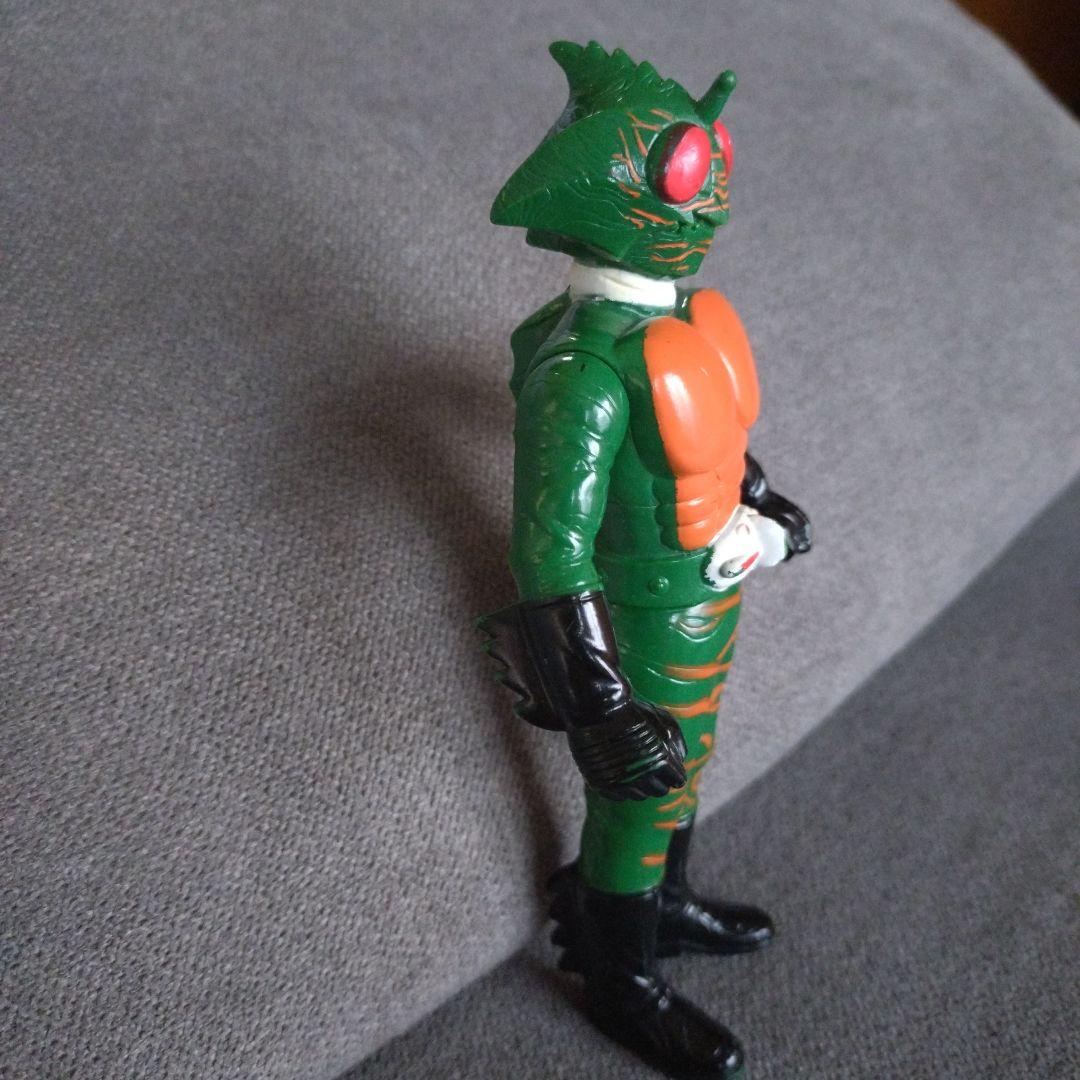 仮面ライダー アマゾン 1989 約16.5センチ ソフビフィギュア - メルカリ