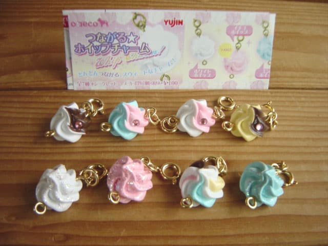 ♯Fqi03Chつながるホイップチャームシークレット入8種