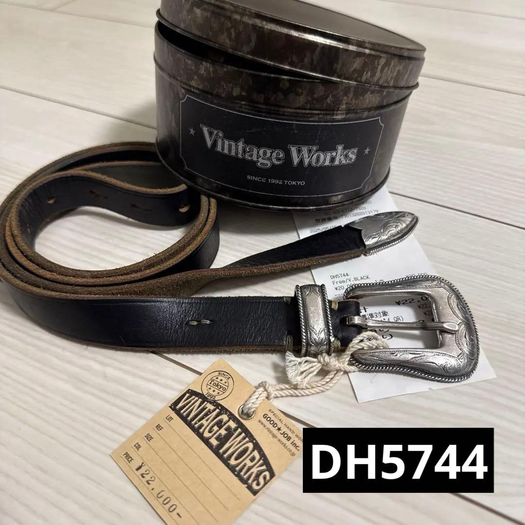 Vintage Works レザー ベルト サイズフリー【DH5744】 Vintage Works ヴィンテージワークス Leather belt レザーベルト