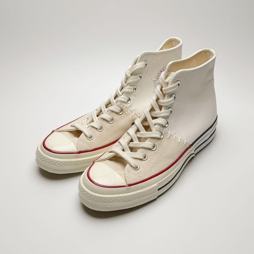 最終値下　新品未使用 海外限定コラボ CT70 コンバース × スラムジャム 白 スラムジャム×コンバースがツギハギデザインの新作コラボチャック