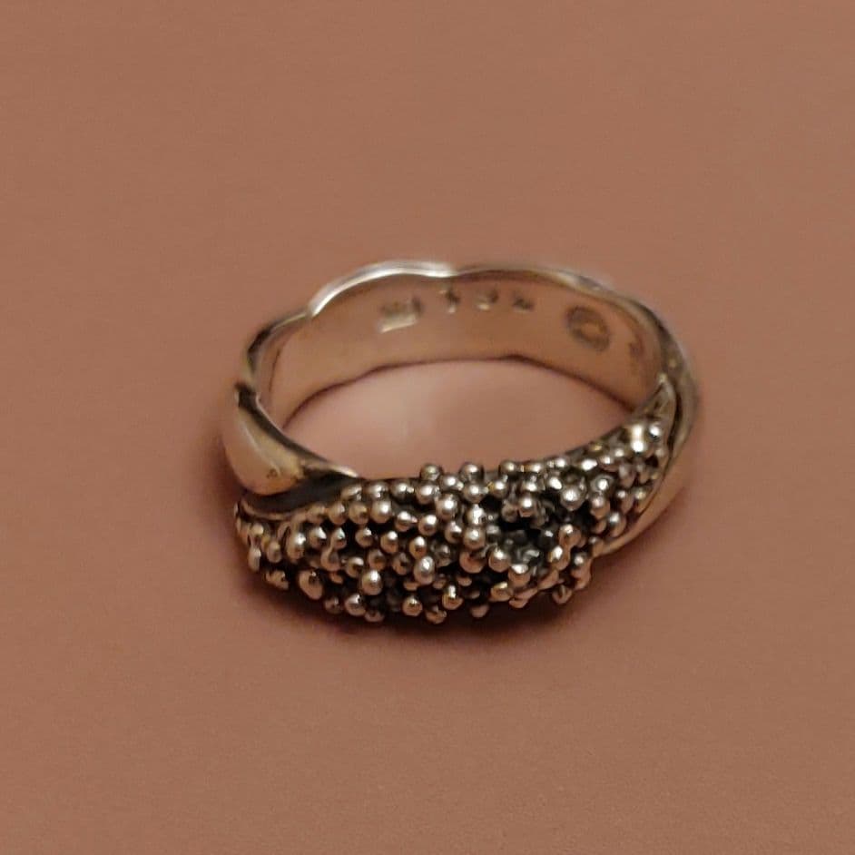 美品　ジョージジェンセン ☆ シルバーリング361