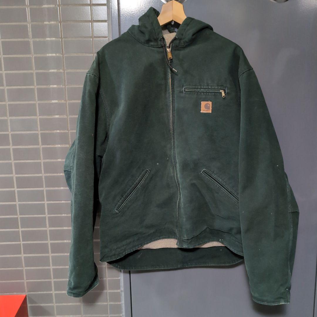 【ft】Carhartt アクティブジャケット グリー ン J141SPC