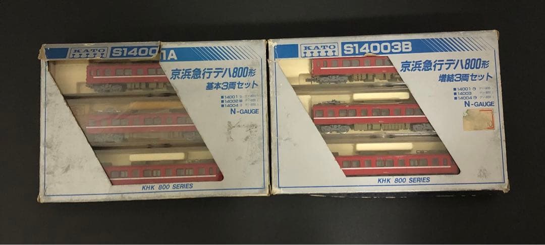 管理番号1659 京急 800形 新塗装 Nゲージ KATO製6両【駆動車難