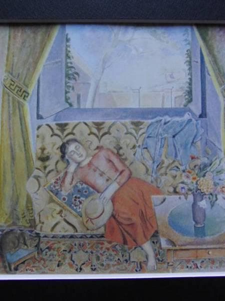 バルテュス、BALTHUS、黄金の午後、希少な額装用画集より、新品高級額