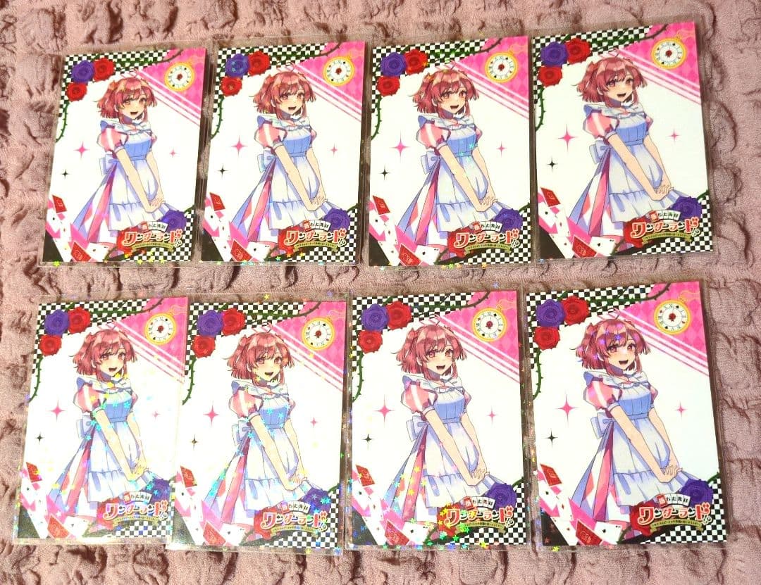 カラフルピーチ のあさん ワンダーランド ワダラン トレカ 等身 ×8 8枚