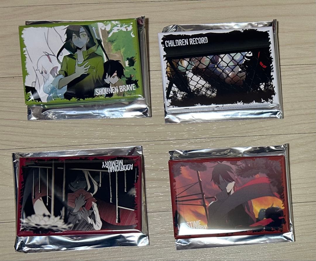 カゲプロ 缶バッジ スクエア 4つセット - メルカリ