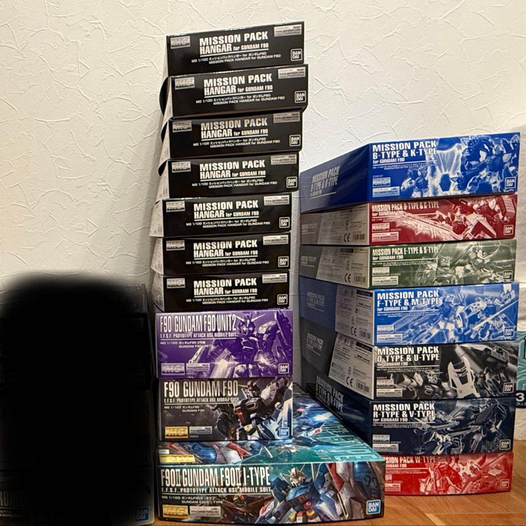 MG ガンダム F90 17点セット 1000240782_1.jpg