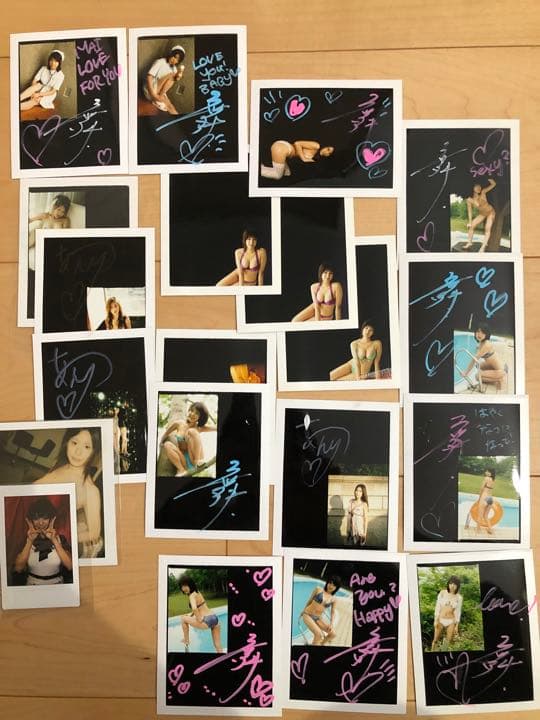 テストショット　ポラロイド　20枚セット