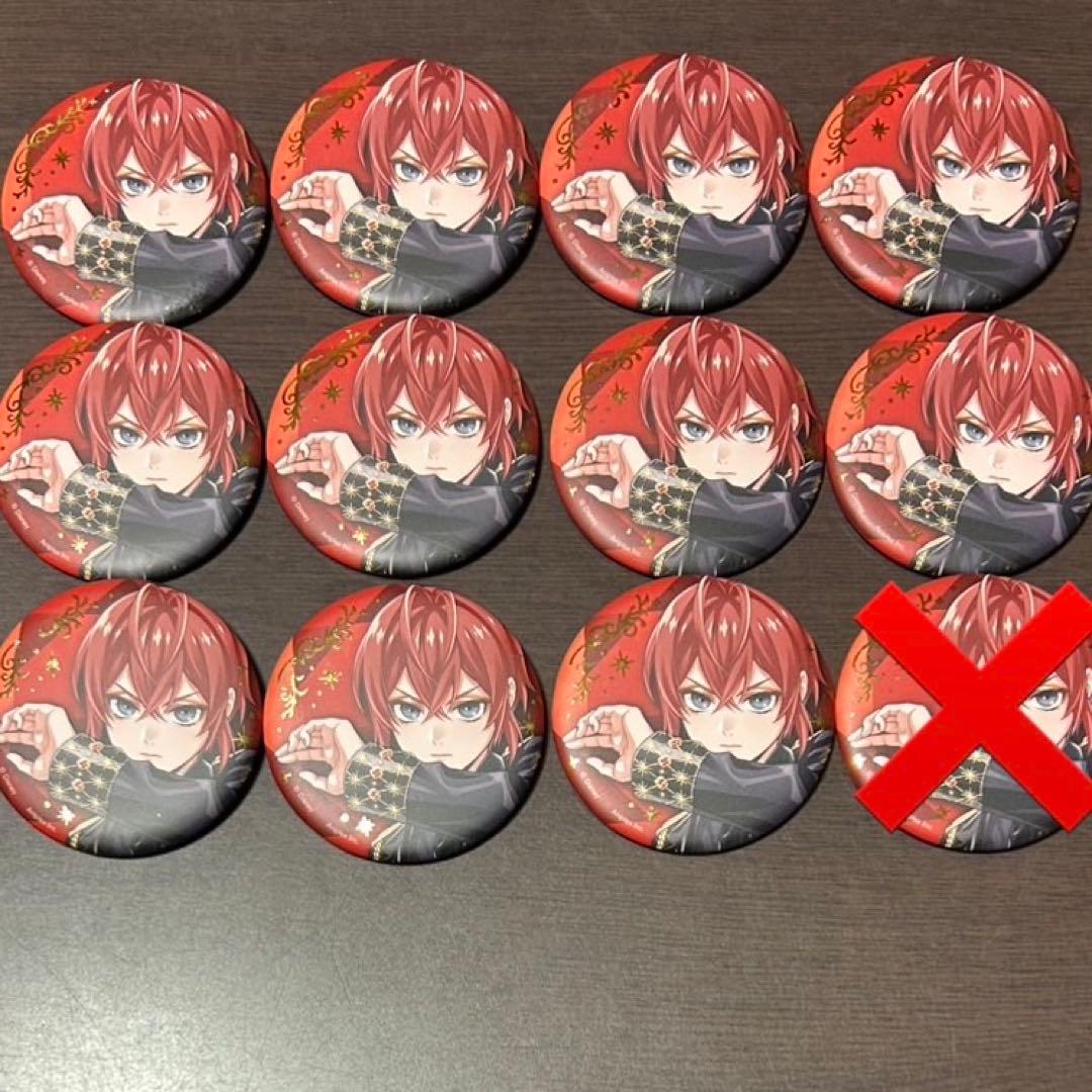 ツイステ ツイステッドワンダーランド ブレジュ リドル・ローズハート 缶バ グッズ-バッチ】『ディズニー ツイステッドワンダーランド』 アート缶