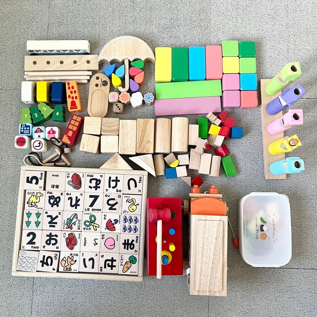 【 送料無料 】木製知育玩具 まとめ売り