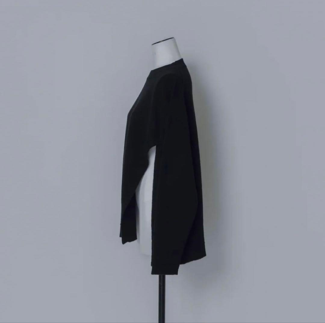 LOHEN ローヘン SIDE SLIT KNIT ブラック ニット - メルカリ