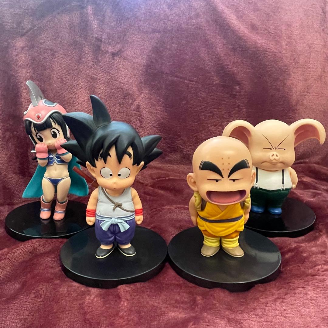 【美品 箱有り】ドラゴンボールコレクション 孫悟空、クリリン、チチ、ウーロン