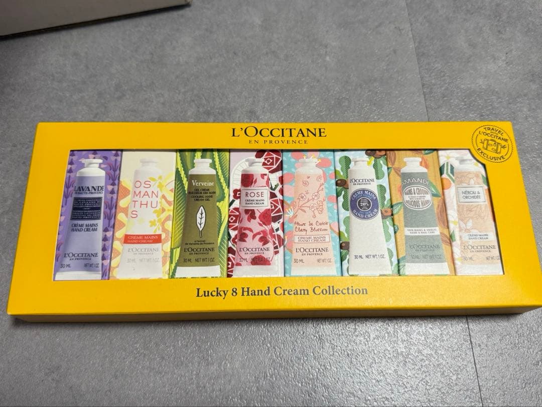 ロクシタン　ハンドクリーム８個セット　ギフト