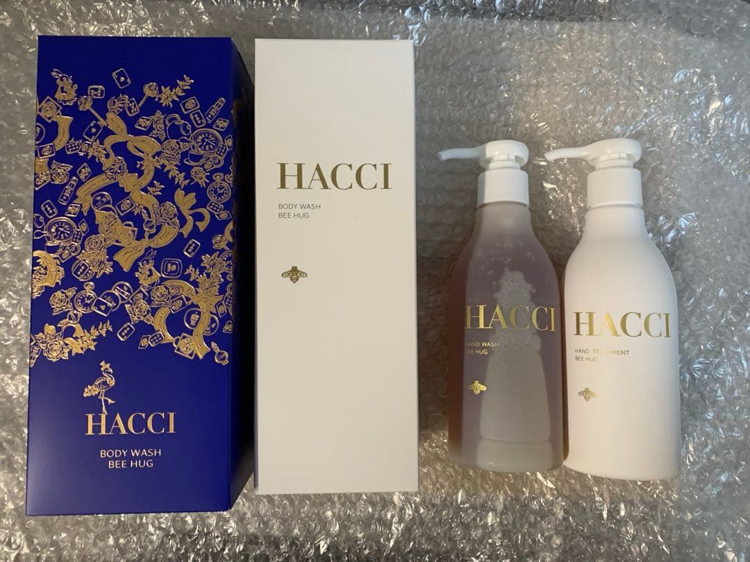 HACCI BODY WASH BEE HUG 4本セット