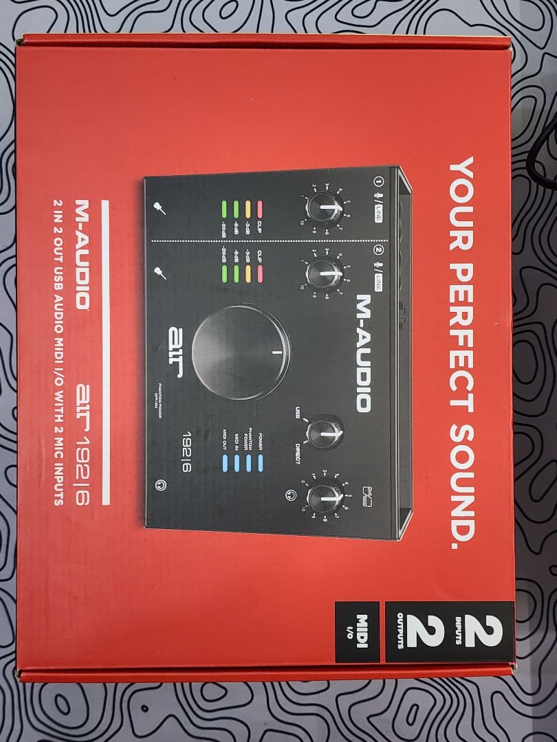 M-Audio air 192|6 USBオーディオインターフェイス