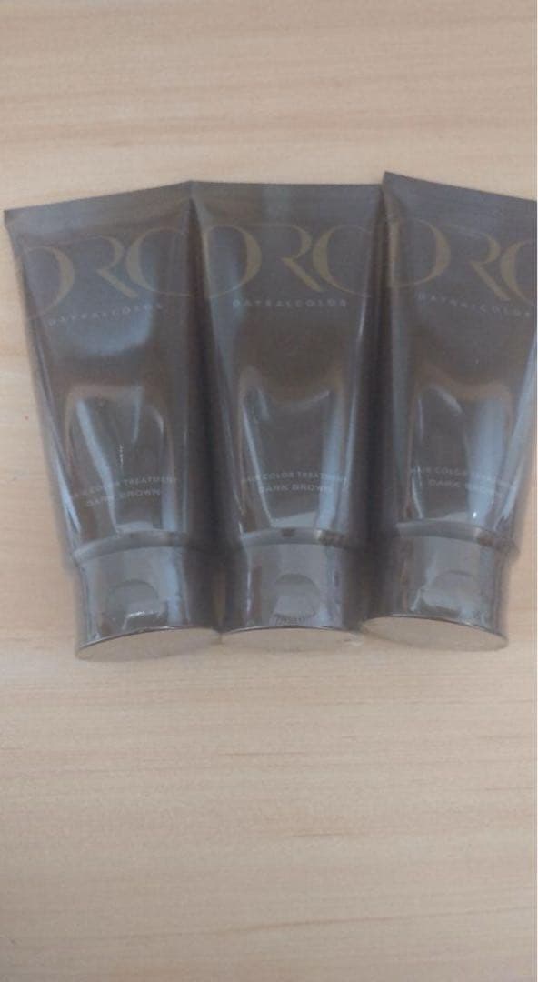 【新品】ヘアーカラートリートメント ダークブラウン3本