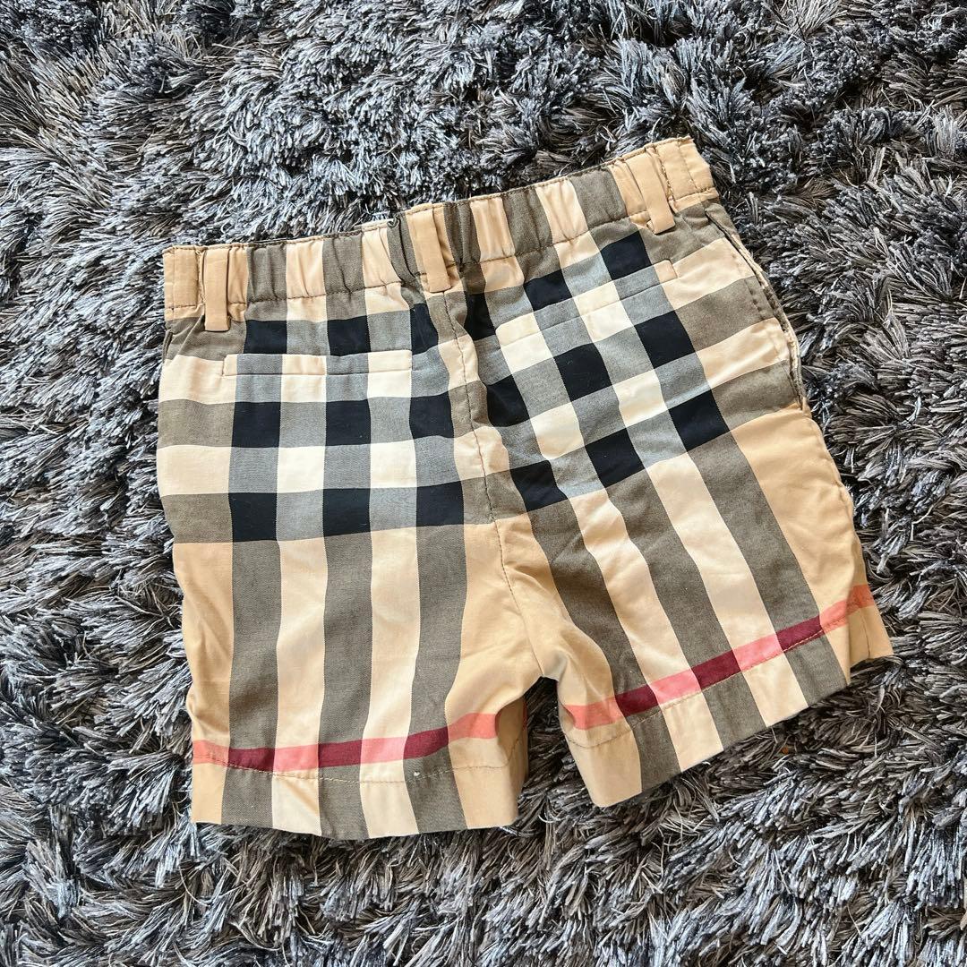 Burberry チェック柄 ハーフパンツ BOY 100cm 完全正規品