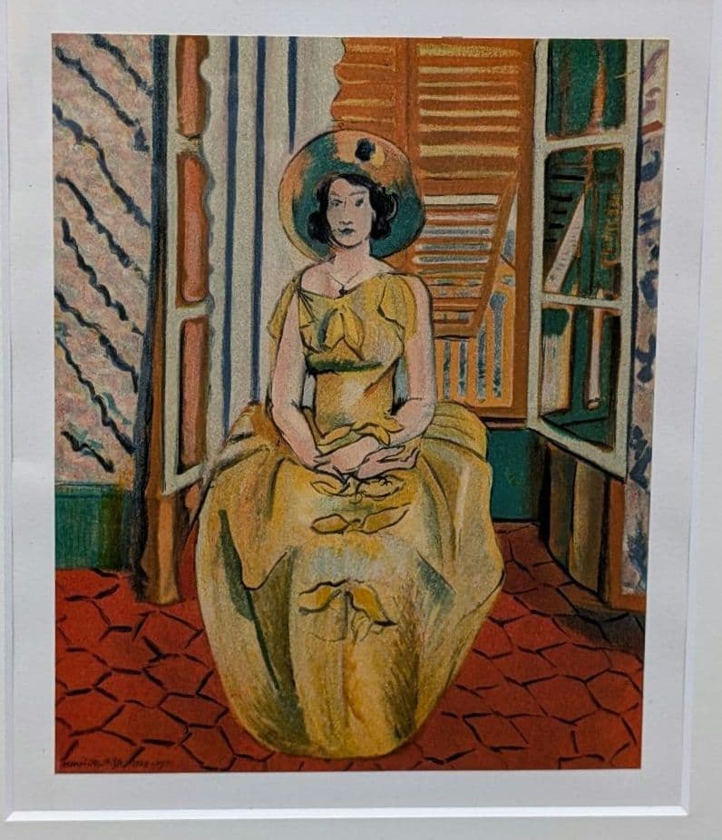 Matisse マチス 黄色いドレスの女性- 挿画集『ポートレイト』リトグラフ 楽天市場】アンリ マティス 絵画 『 青いドレスの女 』 復刻 世界限定