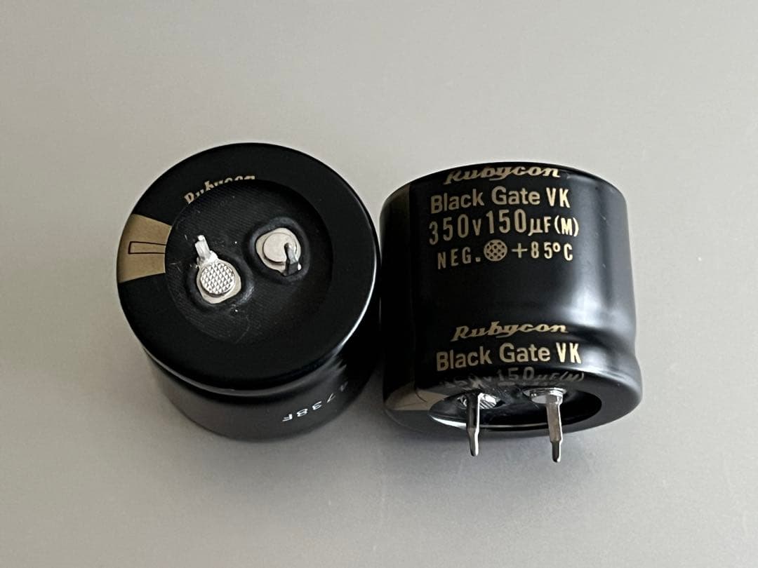 T*N様 【新品】 Rubycon black gate コンデンサ 350v