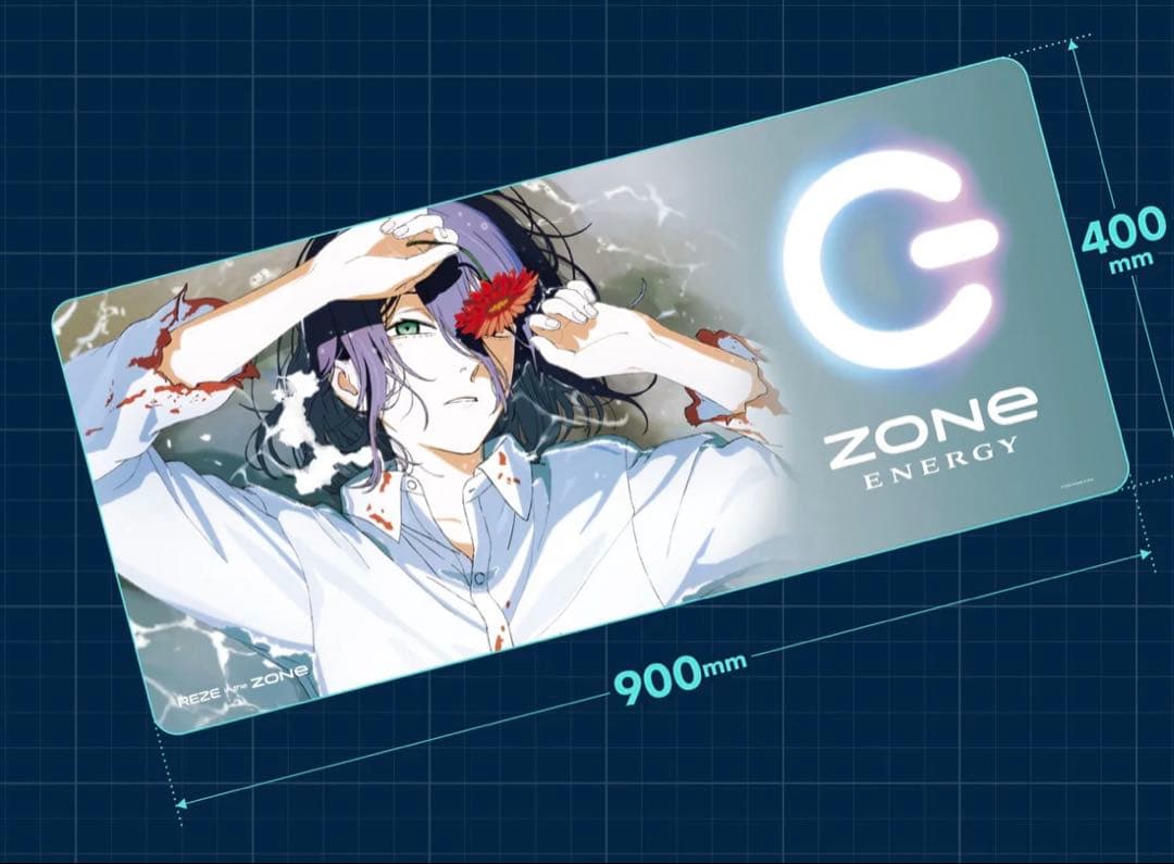 レゼ　ZONeオリジナルデザイン特大デスクマット