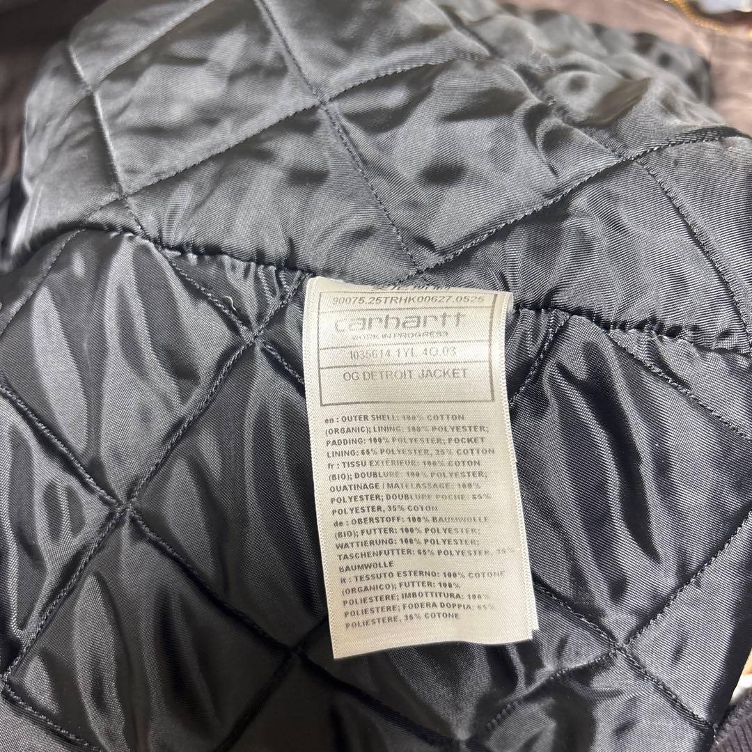 Carhartt WIP OG デトロイトジャケット S タバコ/ブラック - メルカリ