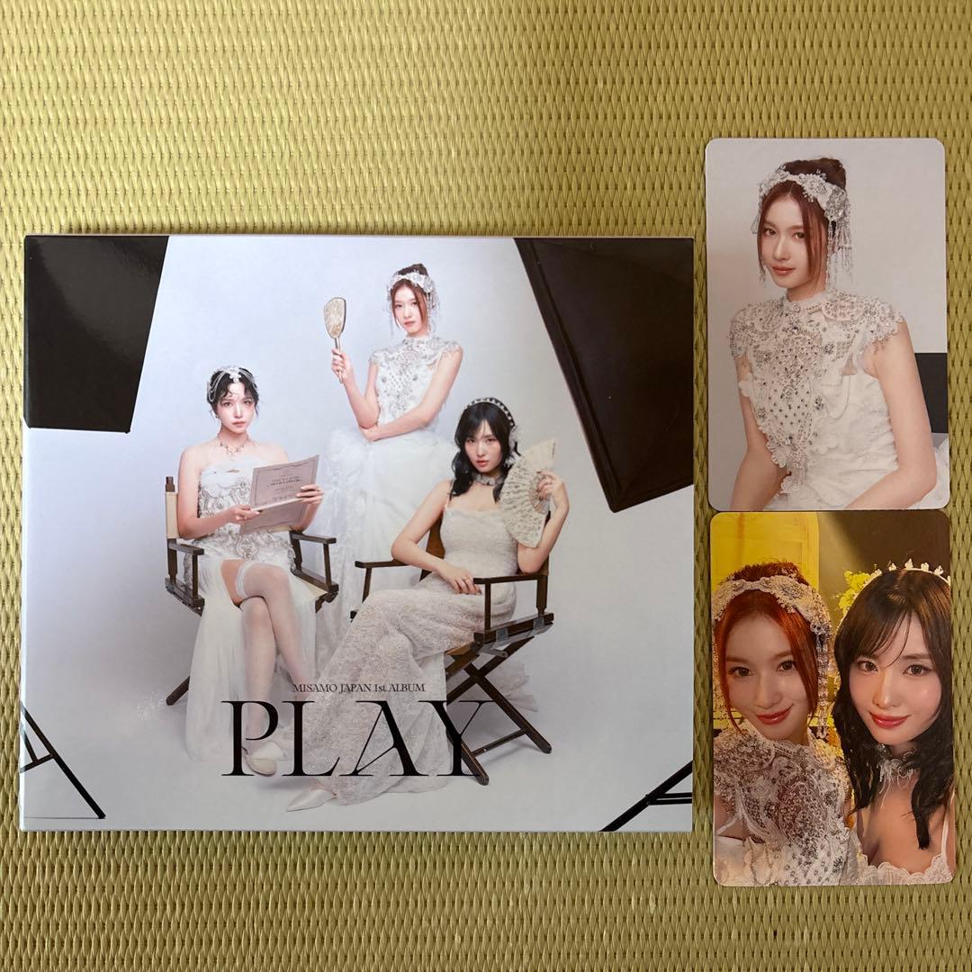 MISAMO 『PLAY』 ONCE JAPAN限定盤 トレーディングカード付き - メルカリ