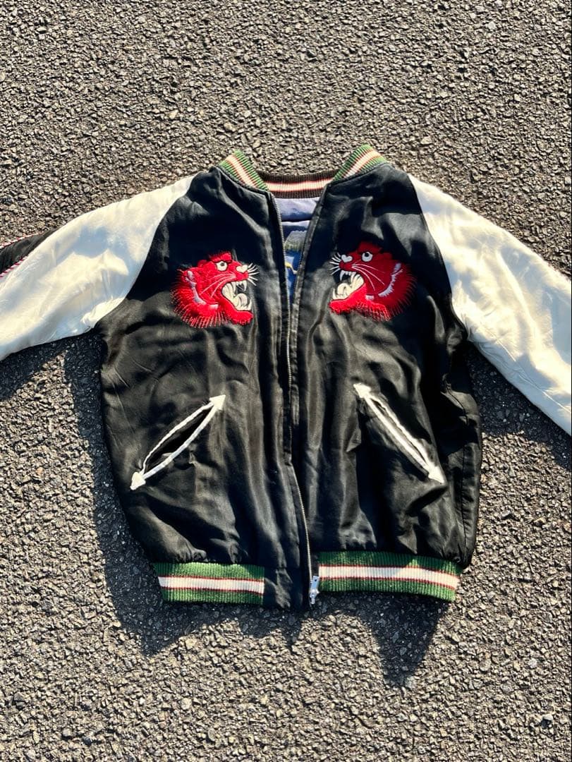 テーラー東洋SOUVENIRJACKET 「RED TIGER×EAGLE」 TAILOR TOYO テーラー東洋】Mid 1950s Style Acetate Souvenir Jacket