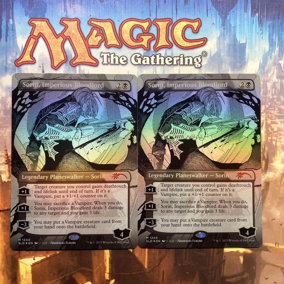 MTG 傲慢な血王、ソリン 英語版FOIL2枚セット
