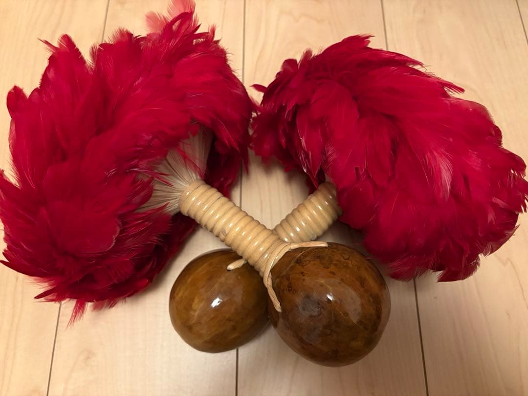 ウリウリ　着脱不可　2個セット　小さめ　赤ウリウリ　フラダンス 楽天市場】ウリウリ Sサイズ ウリウリ一体型 脱着不可 フラダンス