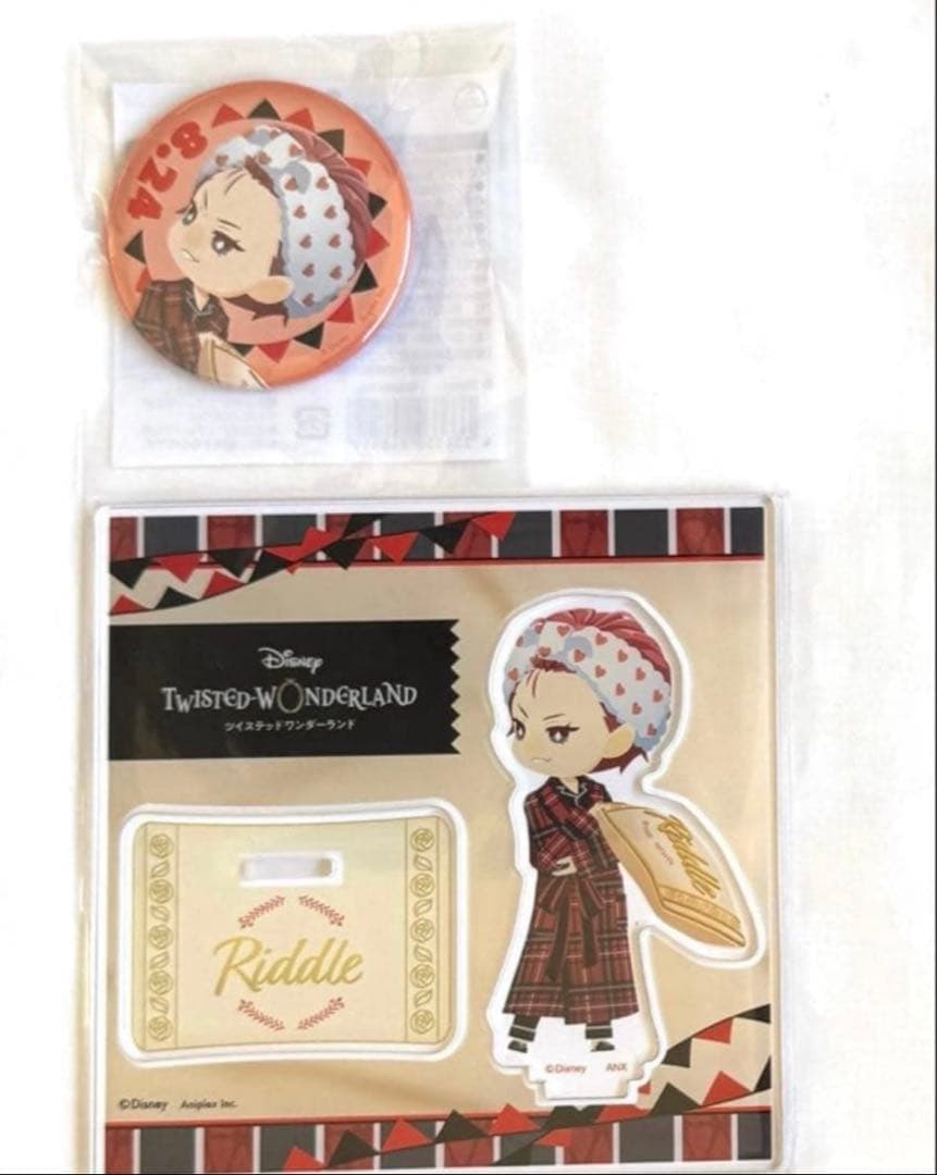 ツイステ アクスタ 缶バッジ リドル - メルカリ