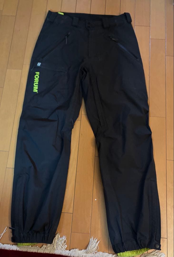 スノーボード FORUM 3-LAYER ALL-MOUNTAIN PANTS BLACK