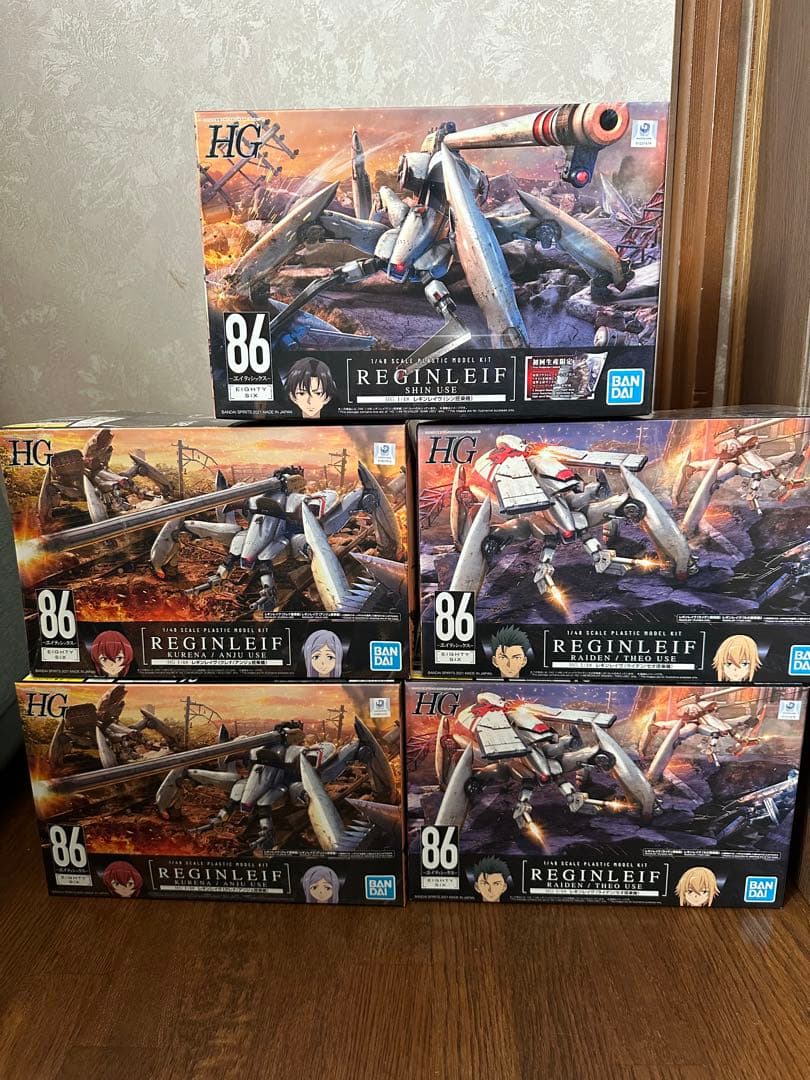 【86-エイティシックス-・プラモデルまとめ売り・新品未開封・送料込み】