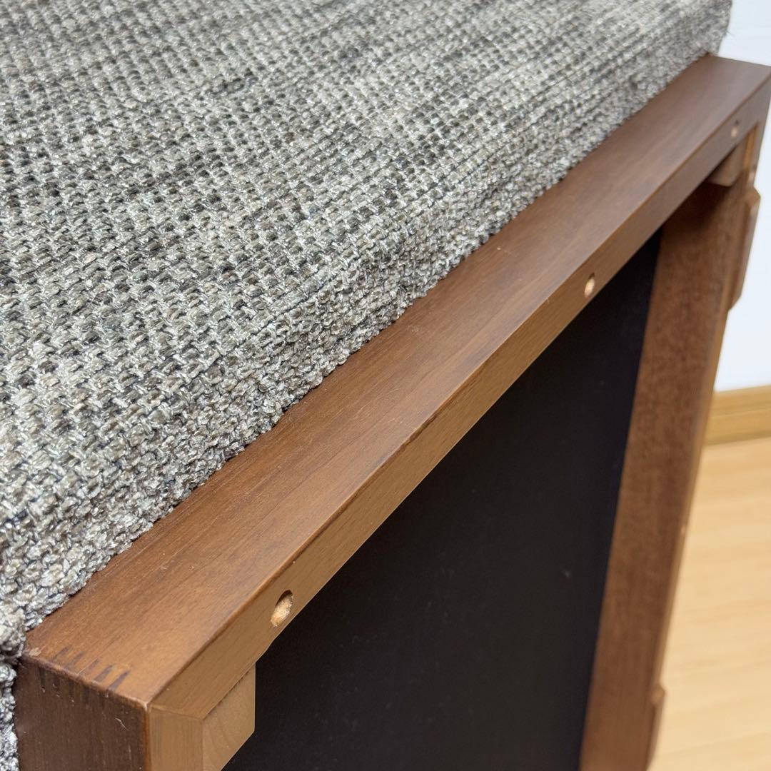 美品】カンディハウス ATILLA LUX リビング オットマン スツール