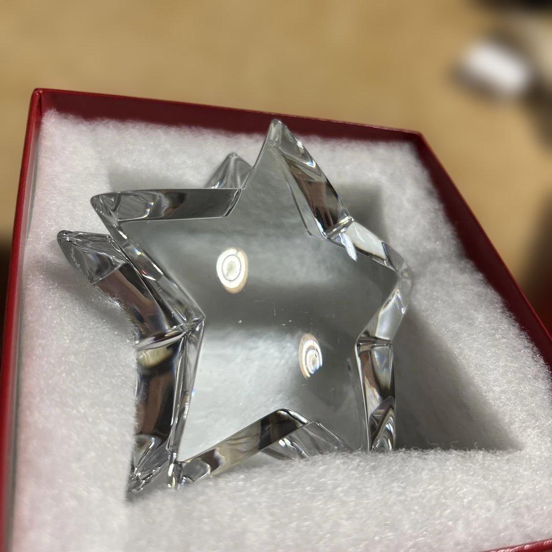 Baccarat バカラ Zinzinザンザンスター ペーパーウェイト - メルカリ