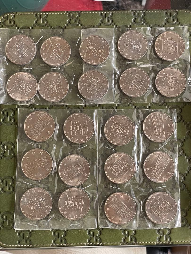 内閣府制度 100年 記念 プルーフ硬貨 500円 22枚セット 小分け可 Yahoo!オークション - 「内閣制度百年500円硬貨」の落札相場・落札価格