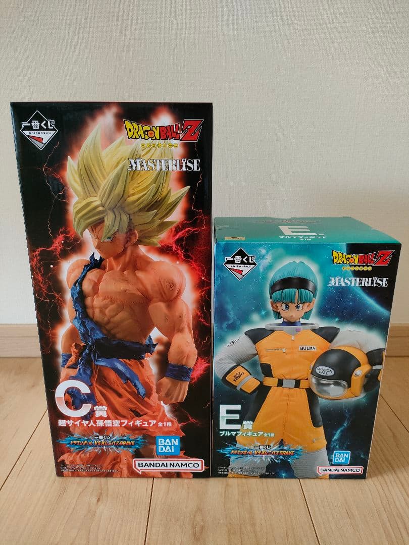 一番くじ vsオムニバスブレイブ C賞 超サイヤ人 孫悟空 E賞 ブルマ