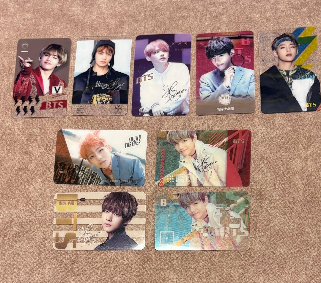 非公式】BTS クリアカード V テテ セット まとめ売り - メルカリ