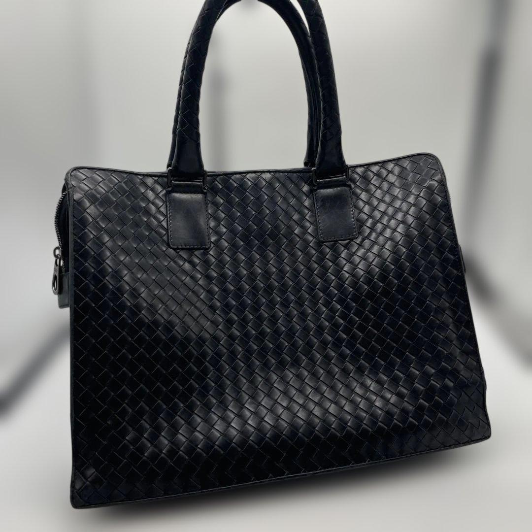ボッテガヴェネタ（BOTTEGA VENETA）レザー ブリーフケース - メルカリ