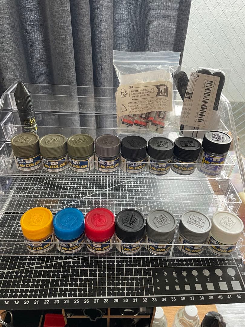 Mr.カラー塗料セットと工具セット 楽天市場】[GSIクレオス]Mr.カラー クリアーカラー単品(10ml) [C-46