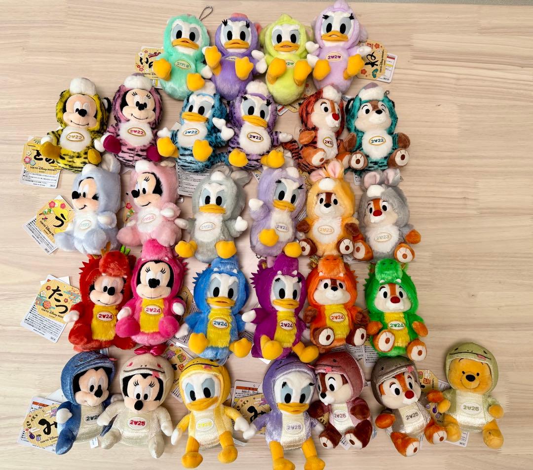 ディズニー　干支ぬいぐるみ