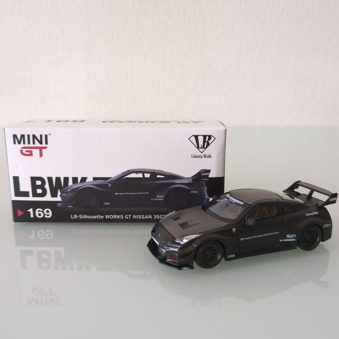 MINI GT LBシルエットワークス 日産 35GT-RR リバティウォーク