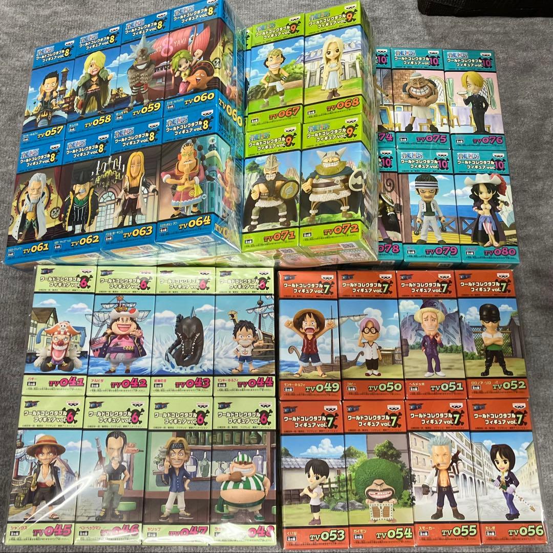 【超美品、未開封】ワンピースフィギュア コレクションvol.6〜10 全5セット