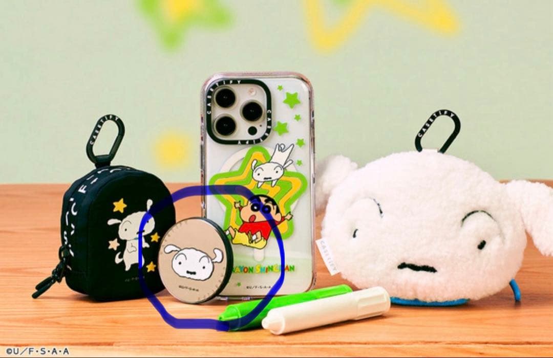 CASETiFY クレヨンしんちゃん スマホグリップスタンド - メルカリ